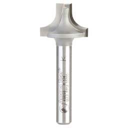 3/4" x 1-7/8" x 1/4" Radius Plunging Round Over Bit, 2-Flute, 1/4" Shank