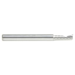 3mm x 30mm Up-Cut 'O' Aluminum Cutting CNC Spiral Router Bit, 1-Flute, 3mm Shank