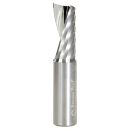 1/2" x 2-1/2" Up-Cut 'O' Aluminum Cutting CNC Spiral Router Bit, 1-Flute, 1/2" Shank