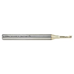 1/16" x 1-1/2" ZrN Coated Up-Cut 'O' Aluminum Cutting CNC Spiral Router Bit, 1-Flute, 1/8" Shank