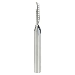4mm x 63mm Up-Cut 'O' Aluminum Cutting CNC Spiral Router Bit, 1-Flute, 6mm Shank