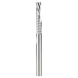 6mm x 75mm Down-Cut 'O' Plastic Cutting CNC Spiral Router Bit, 1-Flute, 6mm Shank