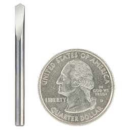 1/8" Dia x 7/16" CNC Solid Carbide 118° Point Spade Drill Router Bit, 1/8" Shank