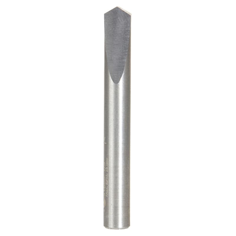 1/4" Dia x 11/16" CNC Solid Carbide 118° Point Spade Drill Router Bit, 1/4" Shank
