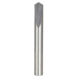 1/4" Dia x 11/16" CNC Solid Carbide 118° Point Spade Drill Router Bit, 1/4" Shank