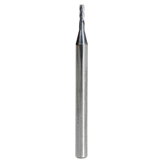 0.050" AlTiN Coated CNC Steel Square Mini End Mill Bit, 4-Flute
