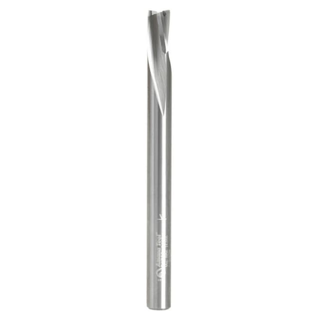 1/4" Dia x 3/8" Solid Carbide Spiral Finisher, 1/4" Shank Down-Cut Router Bit