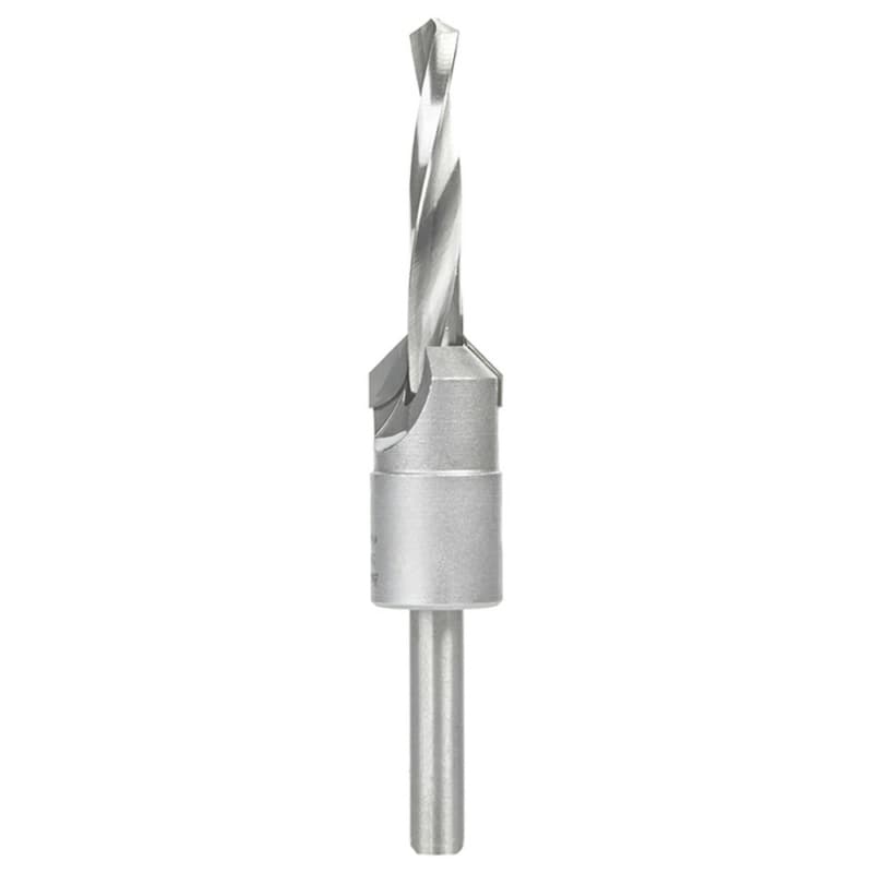 3/4" x 4-5/8" Carbide Tipped Shankless Countersink Bit with Slow Spiral Drill, 5/16" Shank