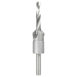 3/4" x 4-5/8" Carbide Tipped Shankless Countersink Bit with Slow Spiral Drill, 5/16" Shank