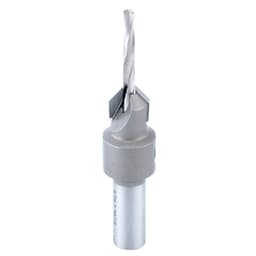 3/8" x 2-9/16" Carbide Tipped Countersink Bit, #4 Screw