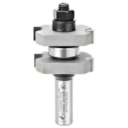 1-5/8" x 3-3/8" 2-Wing Tongue/Groove Assembly Bit, 1/2" Shank