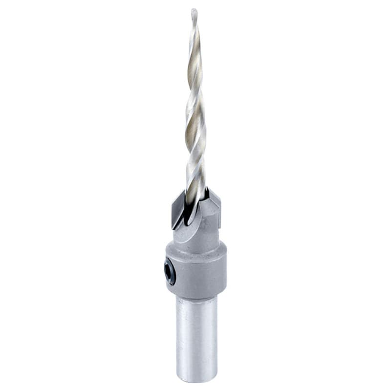 7/16" x 3-1/2" Carbide Tipped Countersink Taper Bit, #10 Screw