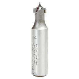 3/8" Dia x 5/16" Carbide Tipped Point Cutting Roundover 3/16" Radius Router Bit, 1/2 Shank