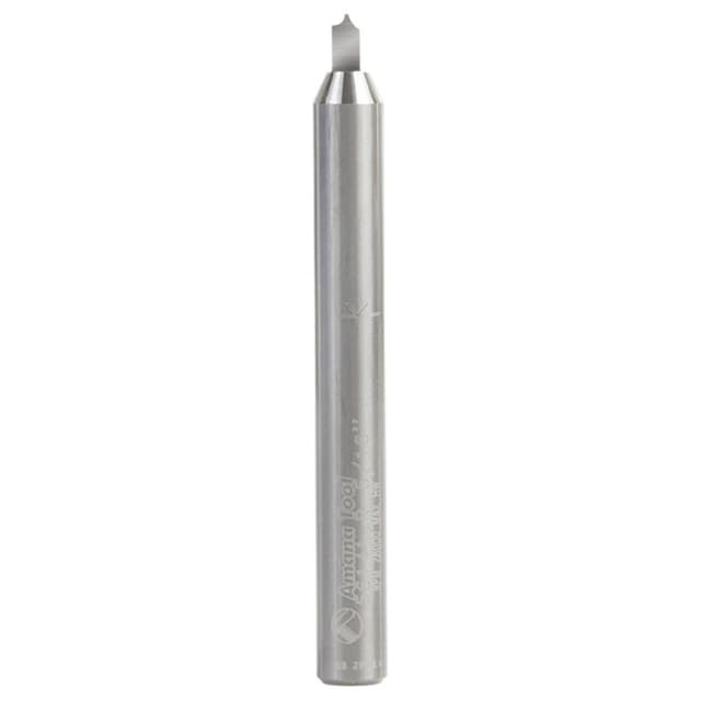 5/64" Dia x 3/16" Solid Carbide Point Cutting Roundover 1/32" Radius Router Bit, 1/4" Shank