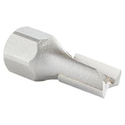 3/8" Dia x .605 Carbide Tipped Mortising Bit, Screw Cutter, 1/4" - 28 Thread
