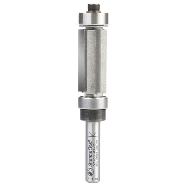 1/2" x 2-29/32" Multi-Trimmer Bit, 3-Flute, 1/4" Shank