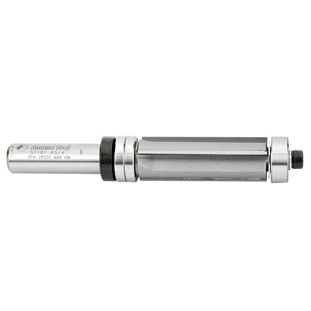 3/4" x 4-3/4" Multi-Trimmer Bit, 4-Flute, 1/2" Shank