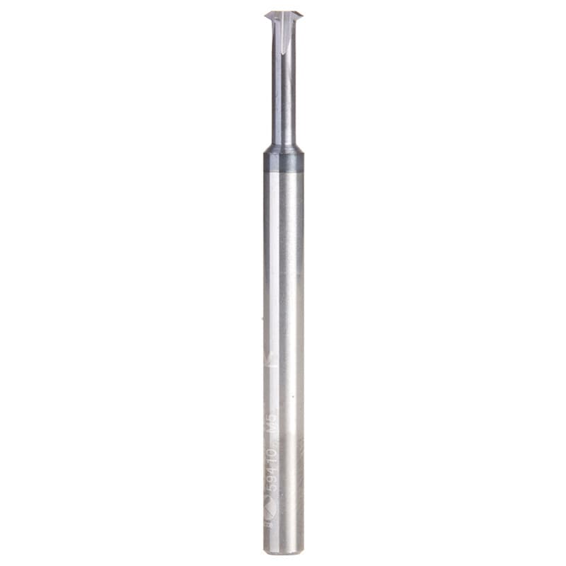 4mm x 12mm AlTiN Coated Solid Carbide CNC Single Form Threadmill Bit, 4-Flute, 4mm Shank