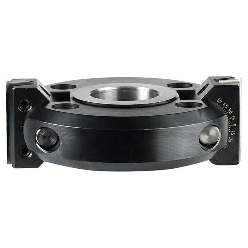 61303 -45° to +45° x 110mm x 40mm x 1-1/4" Bore Insert Carbide Steel Adjustable Chamfer