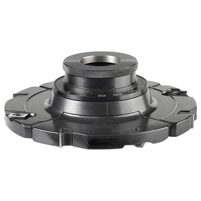 160mm x 12.5mm - 24mm x 1-1/4" Bore Insert Carbide Adjustable Groove with Scorer/Ring Nut