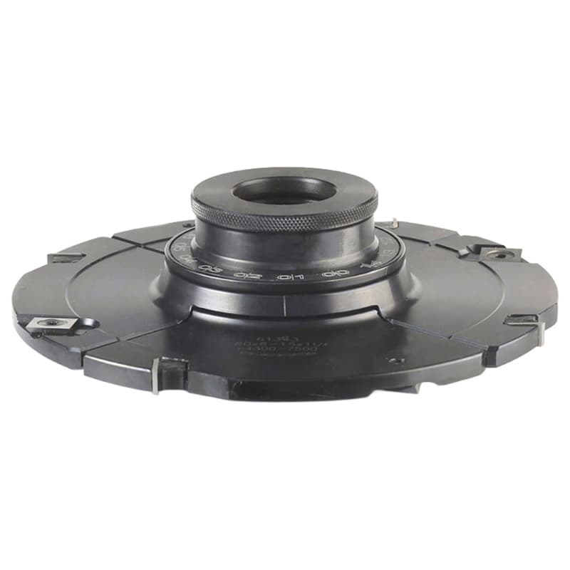 180mm x 8mm - 15mm x 1-1/4" Bore Insert Carbide Adjustable Groove with Scorer/Ring Nut