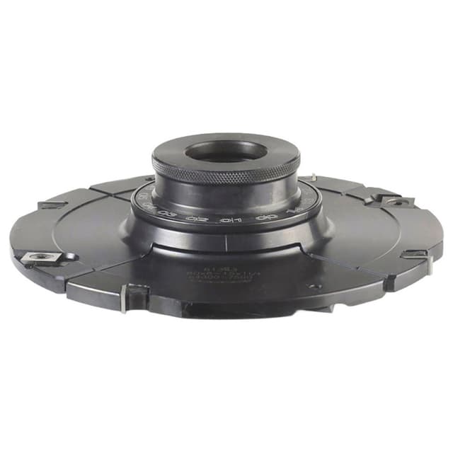 180mm x 8mm - 15mm x 1-1/4" Bore Insert Carbide Adjustable Groove with Scorer/Ring Nut