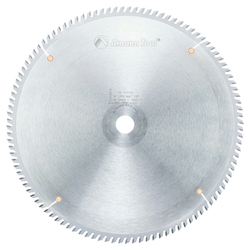 14" x 108 Teeth Fine Cut-Off/Cross-Cut Saw Blade