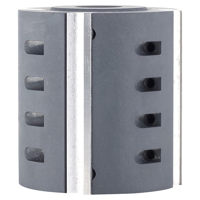 130mm Long x 125mm Dia x 1-1/4" Bore Planer/Moulder Head 4-Wing with MD HSS Knives