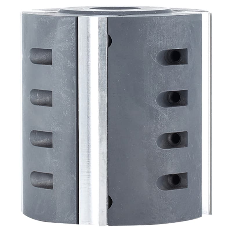 130mm Long x 125mm Dia x 30mm Bore Planer/Moulder Head 4-Wing with MD HSS Knives