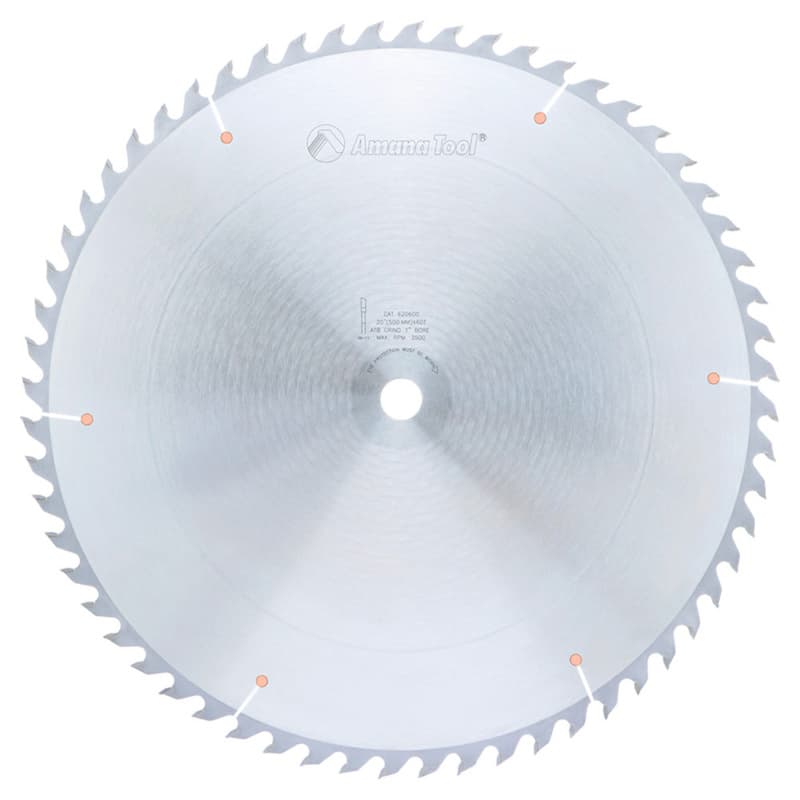20" x 60 Teeth Ripping/Cross-Cut General Purpose Saw Blade