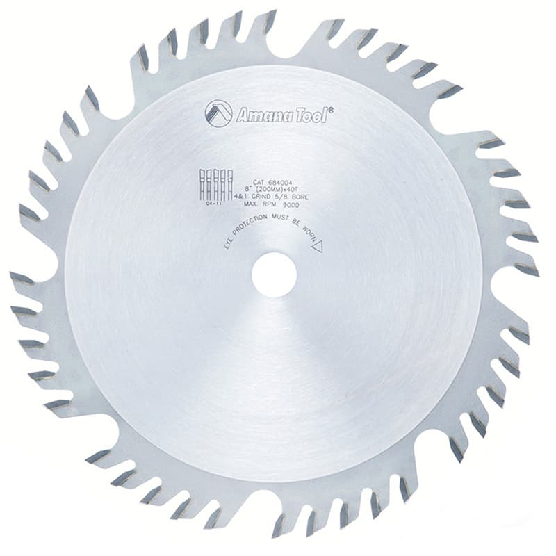 8" x 40 Teeth Ripping/Cross-Cut Saw Blade