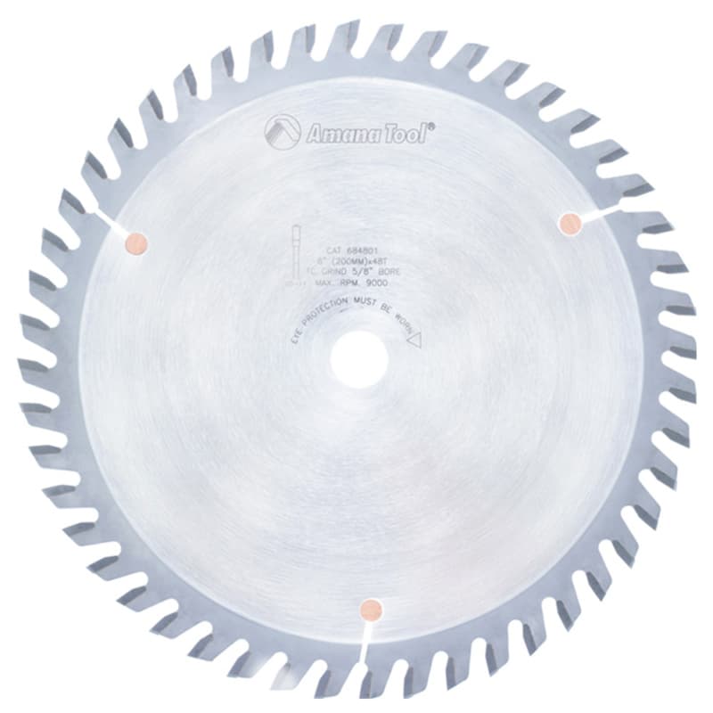 8" x 48 Teeth Heavy-Duty Trimming/Cross-Cut General Purpose Saw Blade