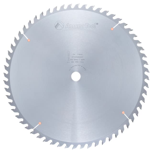 16" x 60 Teeth Heavy-Duty Cross-Cut/Cut-Off Saw Blade