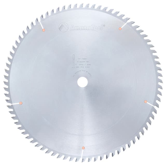 16" x 80 Teeth Heavy-Duty Cross-Cut/Cut-Off Saw Blade