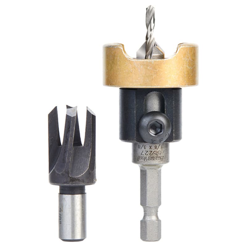 AMS-307 2-Piece Countersink/Plug Cutter Pack