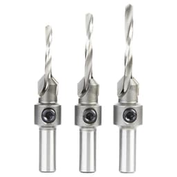 AMS-623 3-Piece Round Shank Countersink Set