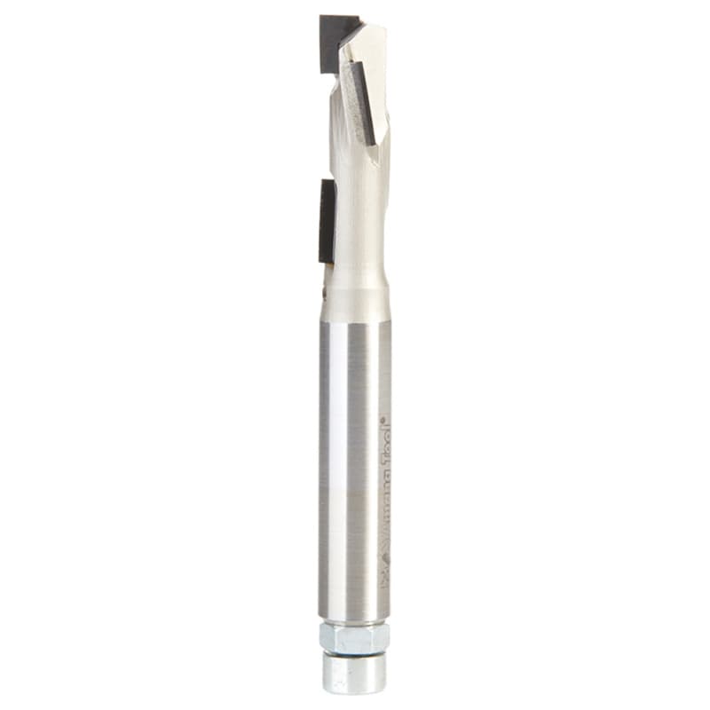DRB-192 3/8" x 1-1/4" CNC Tipped Compression Up/Down Shear R/H Direction Router Bit, 2-Flute, 3/8" Shank