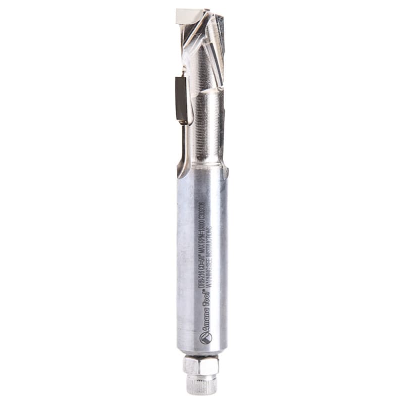 DRB-216 5/8" x 1-5/8" CNC Tipped Compression Up/Down Shear R/H Direction Router Bit, 2-Flute, 5/8" Shank