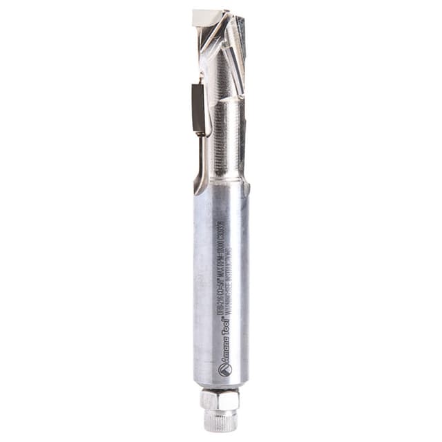 DRB-216 5/8" x 1-5/8" CNC Tipped Compression Up/Down Shear R/H Direction Router Bit, 2-Flute, 5/8" Shank