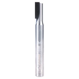 3/8" Dia x 5/8" Straight Plunge Down-Shear Polycrystalline Diamond Tipped Router Bit, Single Flute, 3/8" Shank