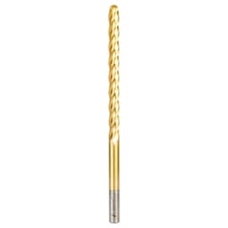 1/2" Dia x 10" Foam Cutting Ball End Extended Reach TiN Coated Up-Cut Spiral Router Bit, 4-Flute, 1/2" Shank