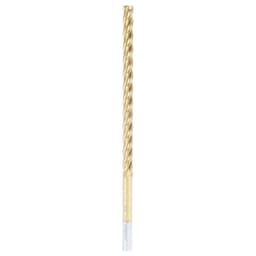 1/4" x 6" Foam Cutting Square End Mill Extended TiN Coated Up-Cut Spiral Router Bit, 4-Flute, 1/4" Shank