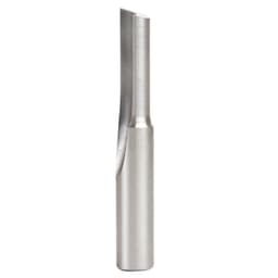 3/8" x 2-1/2" Plastic Cutting 'O' Straight Bit, 1-Flute, 3/8" Shank