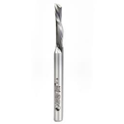 1/4" x 3" Aluminum Cutting Down-Cut Spiral Router Bit, 1-Flute, 1/4" Shank