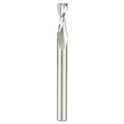 1/4" x 2-3/4" Aluminum Cutting Up-Cut Spiral Router Bit, 2-Flute, 1/4" Shank
