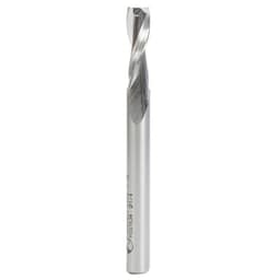 1/4" x 2-3/4" Aluminum Cutting Up-Cut Spiral Router Bit, 2-Flute, 1/4" Shank, 3/4" Cutting Height