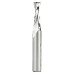 3/8" x 3-3/4" Aluminum Cutting Up-Cut Spiral Router Bit, 2-Flute, 1/2" Shank