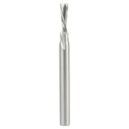 3/16" x 2-7/8" Aluminum Cutting Down-Cut Spiral Router Bit, 2-Flute, 1/4" Shank
