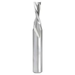 3/8" x 3-1/2" Aluminum Cutting Down-Cut Spiral Router Bit, 2-Flute, 1/2" Shank