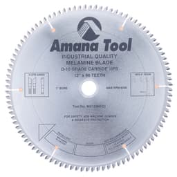 12" x 96 Teeth Double-Face Melamine Saw Blade, 30mm Bore